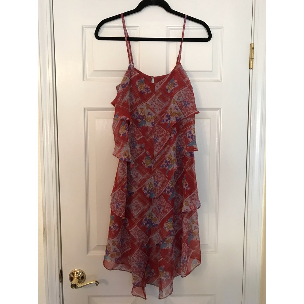 Free People Ruffle Dress - Picture 1 of 5